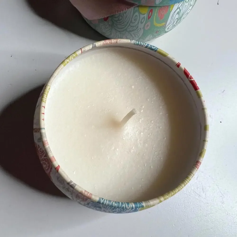 Set‎ of 3 Scented Soy Candles Tin – Lavender, Jasmine, French Vanilla